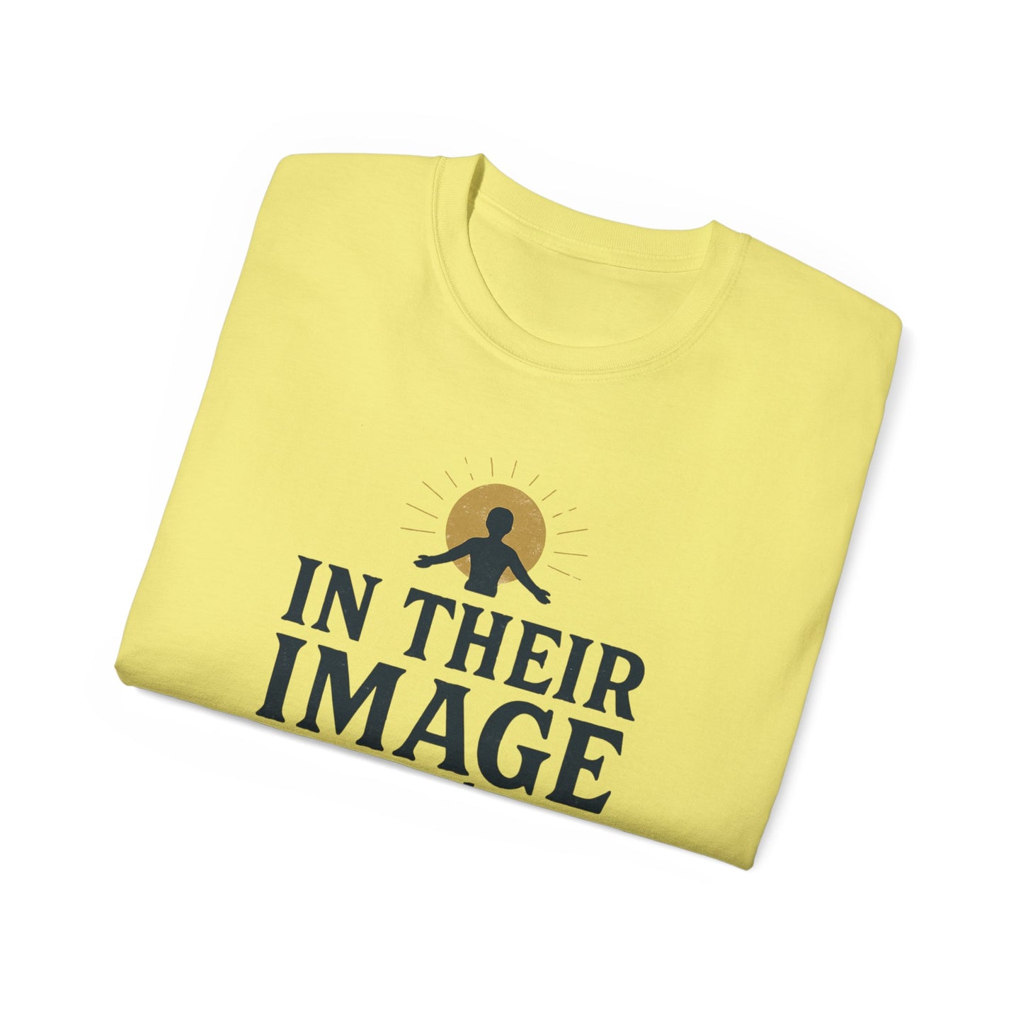 In Their Image Unisex Ultra Cotton Tee - Inspirational Faith-Based T-Shirt