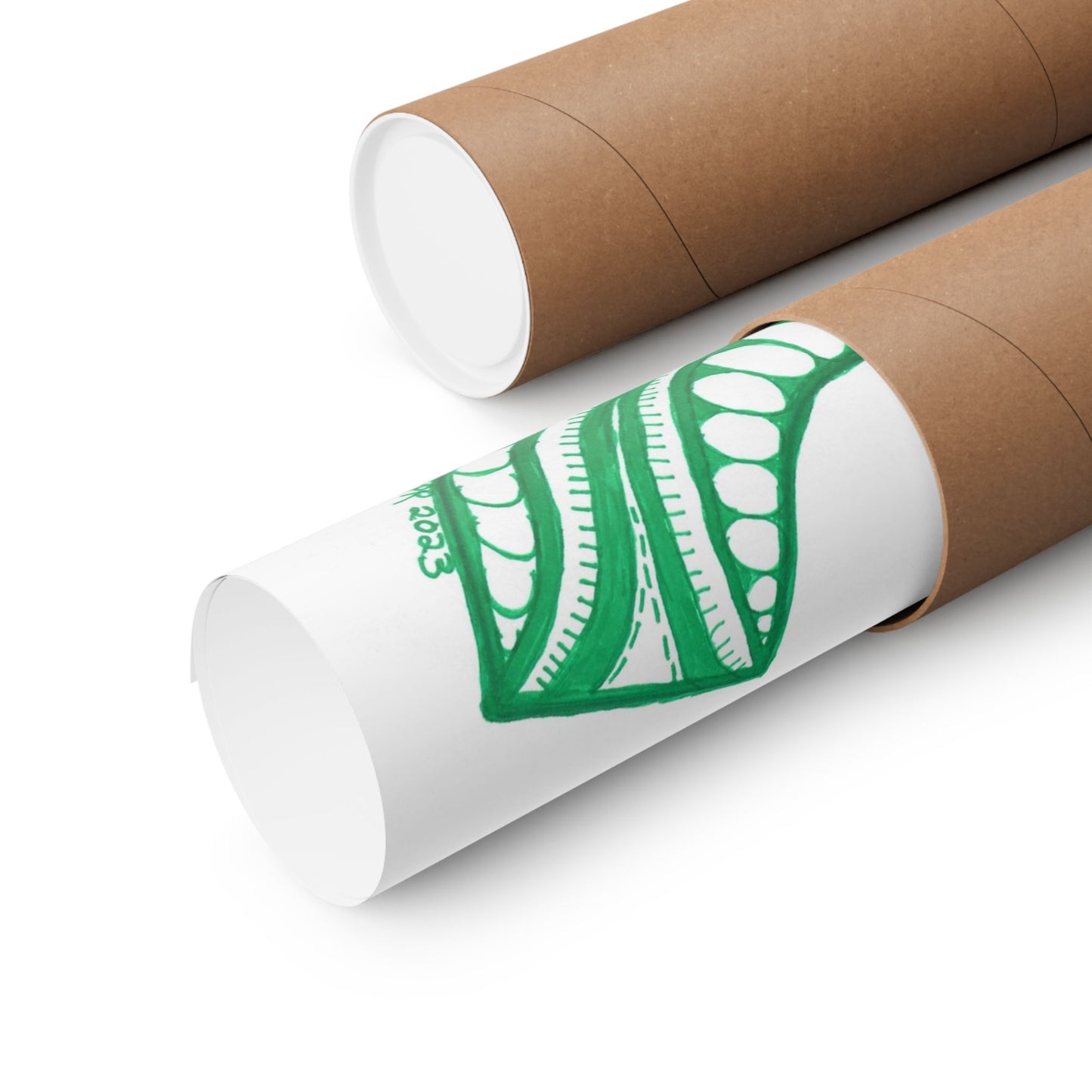 Zentangle C - Art Print