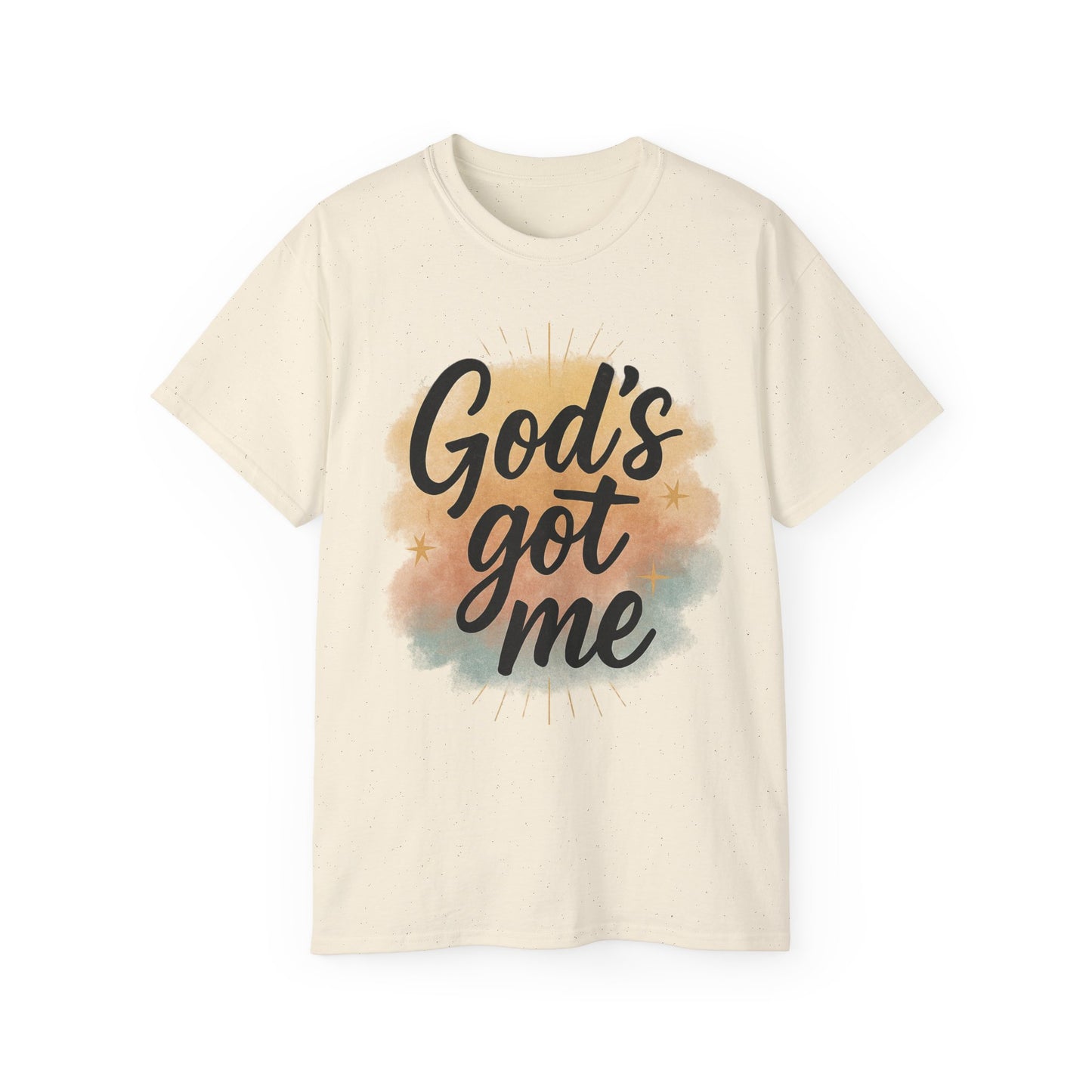 God's Got Me Unisex Ultra Cotton Tee, Inspirational Shirt, Faith-Based Apparel, Casual Wear, Gift for Believers, Christian T-Shirt