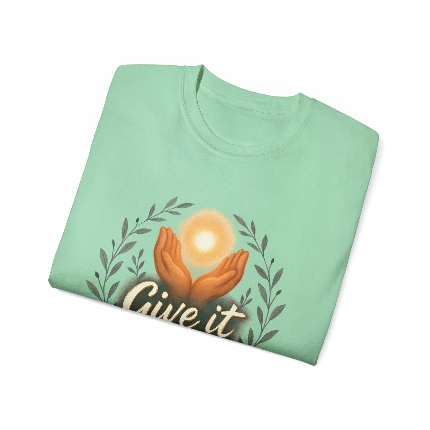 Give It to God Unisex Ultra Cotton Tee - Inspirational Faith Shirt