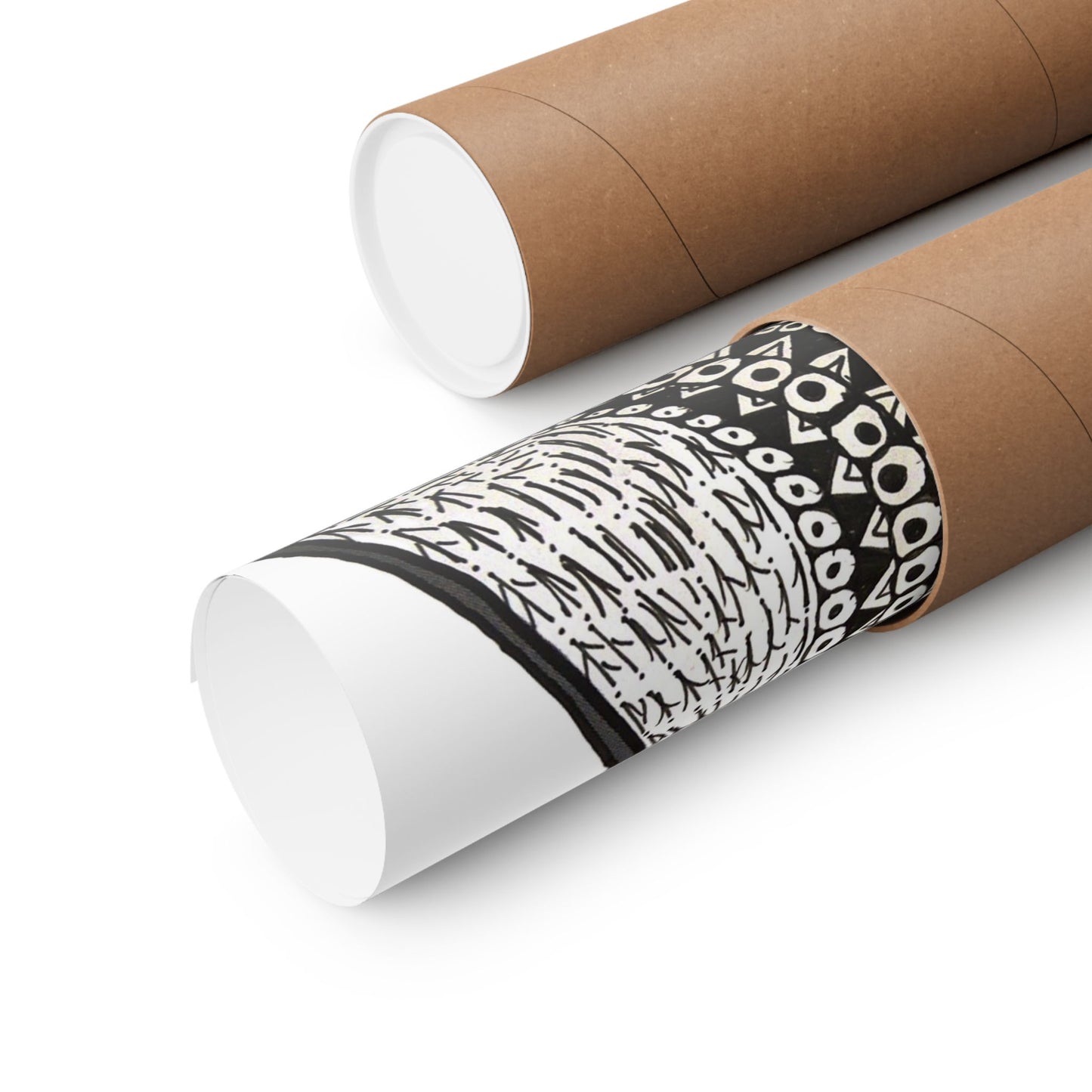 Zentangle Triangle - Art Print