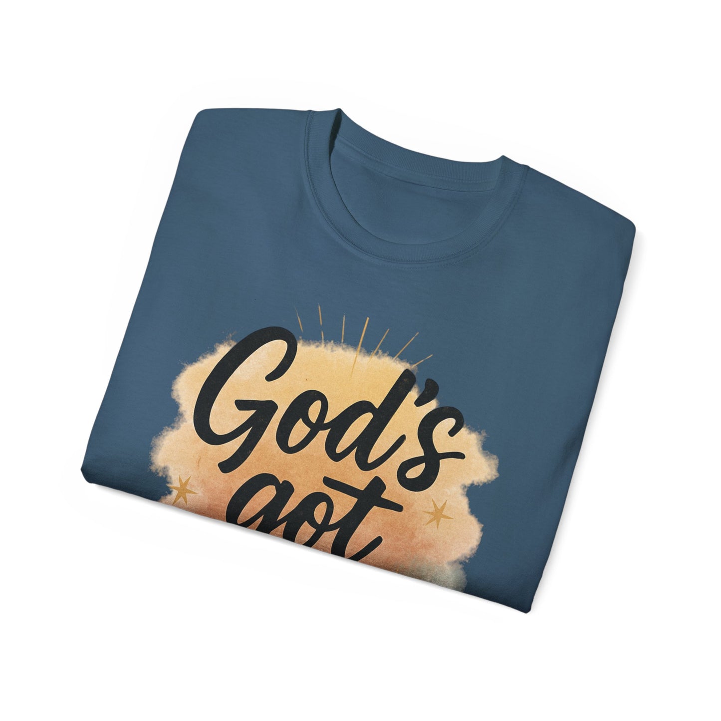 God's Got Me Unisex Ultra Cotton Tee, Inspirational Shirt, Faith-Based Apparel, Casual Wear, Gift for Believers, Christian T-Shirt