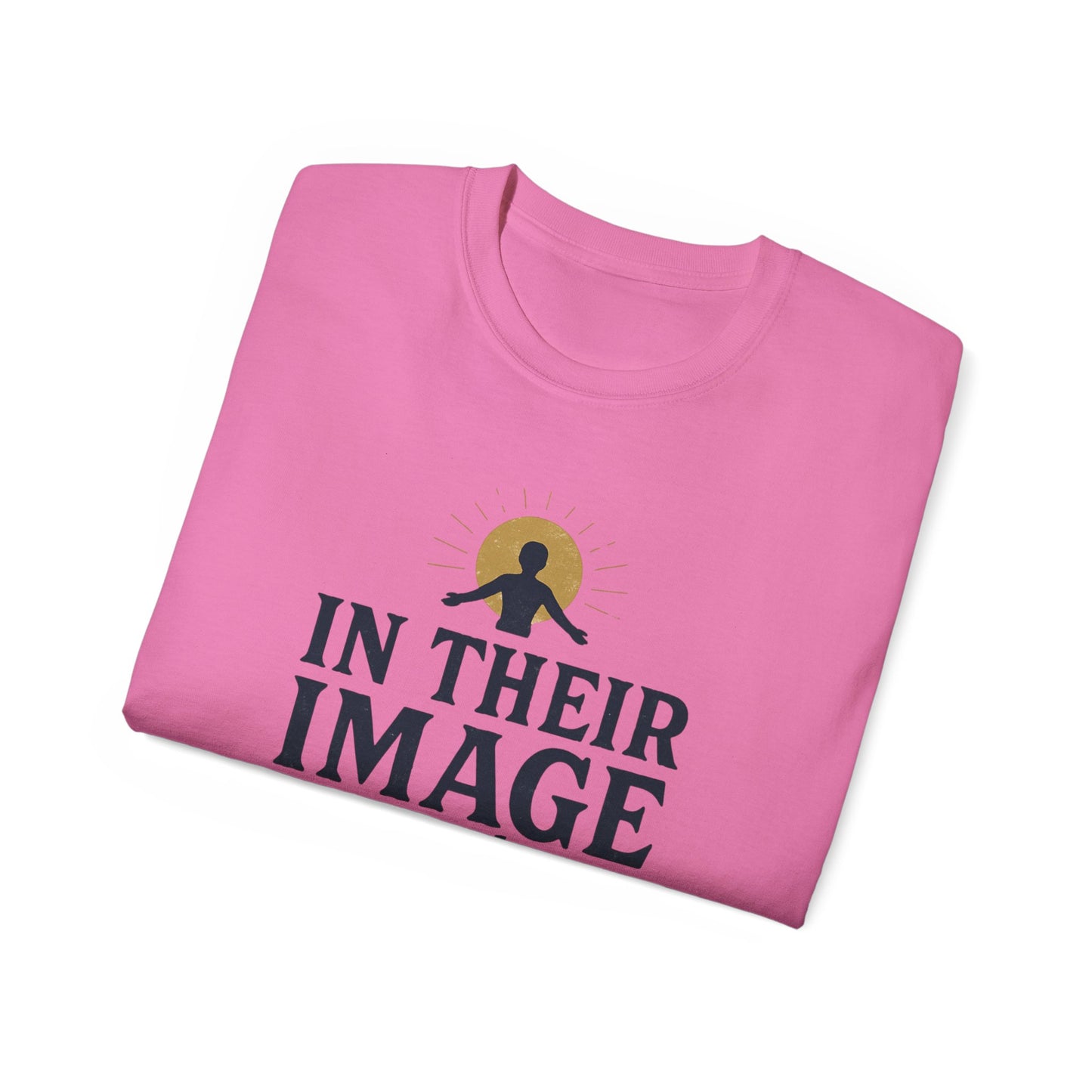 In Their Image Unisex Ultra Cotton Tee - Inspirational Faith-Based T-Shirt
