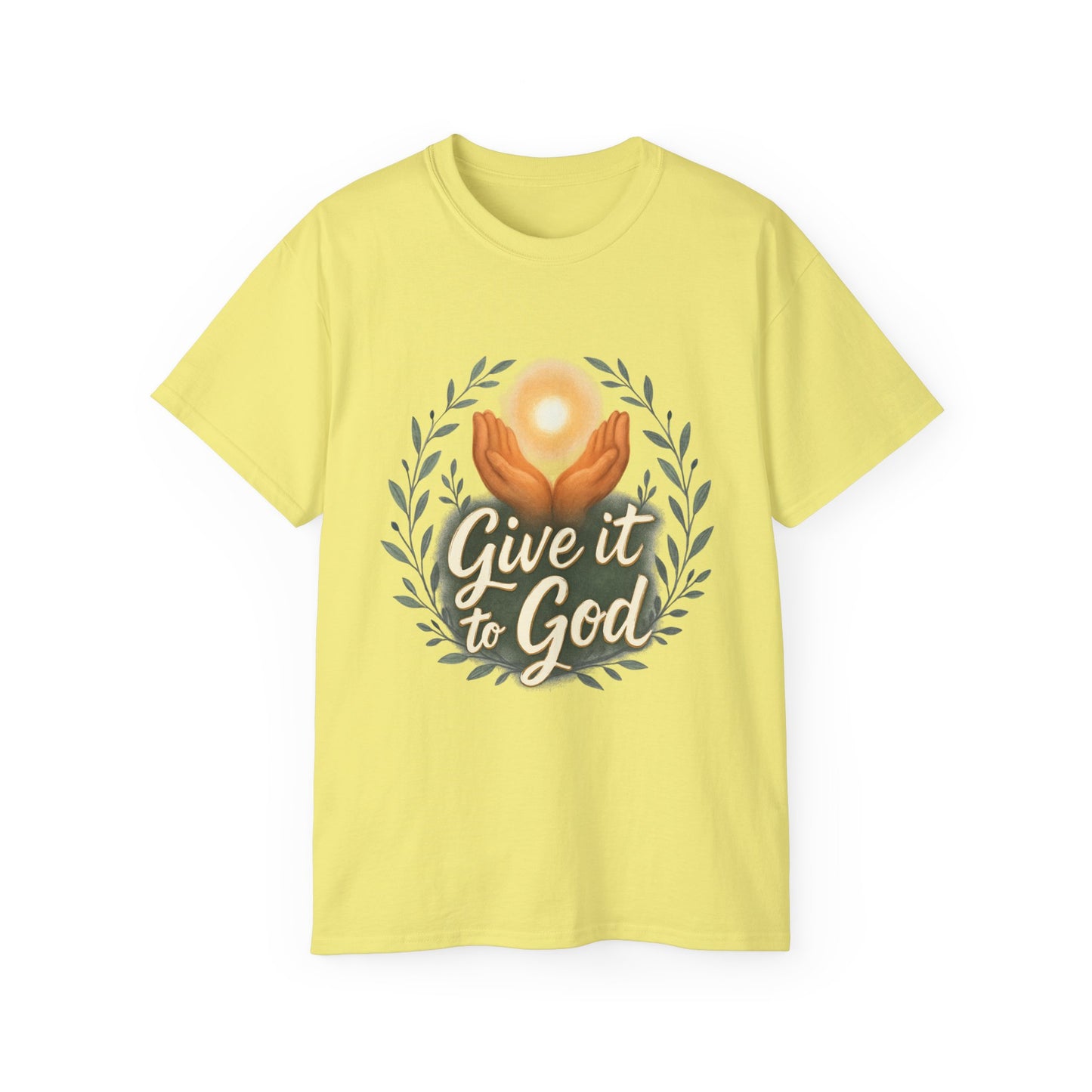 Give It to God Unisex Ultra Cotton Tee - Inspirational Faith Shirt