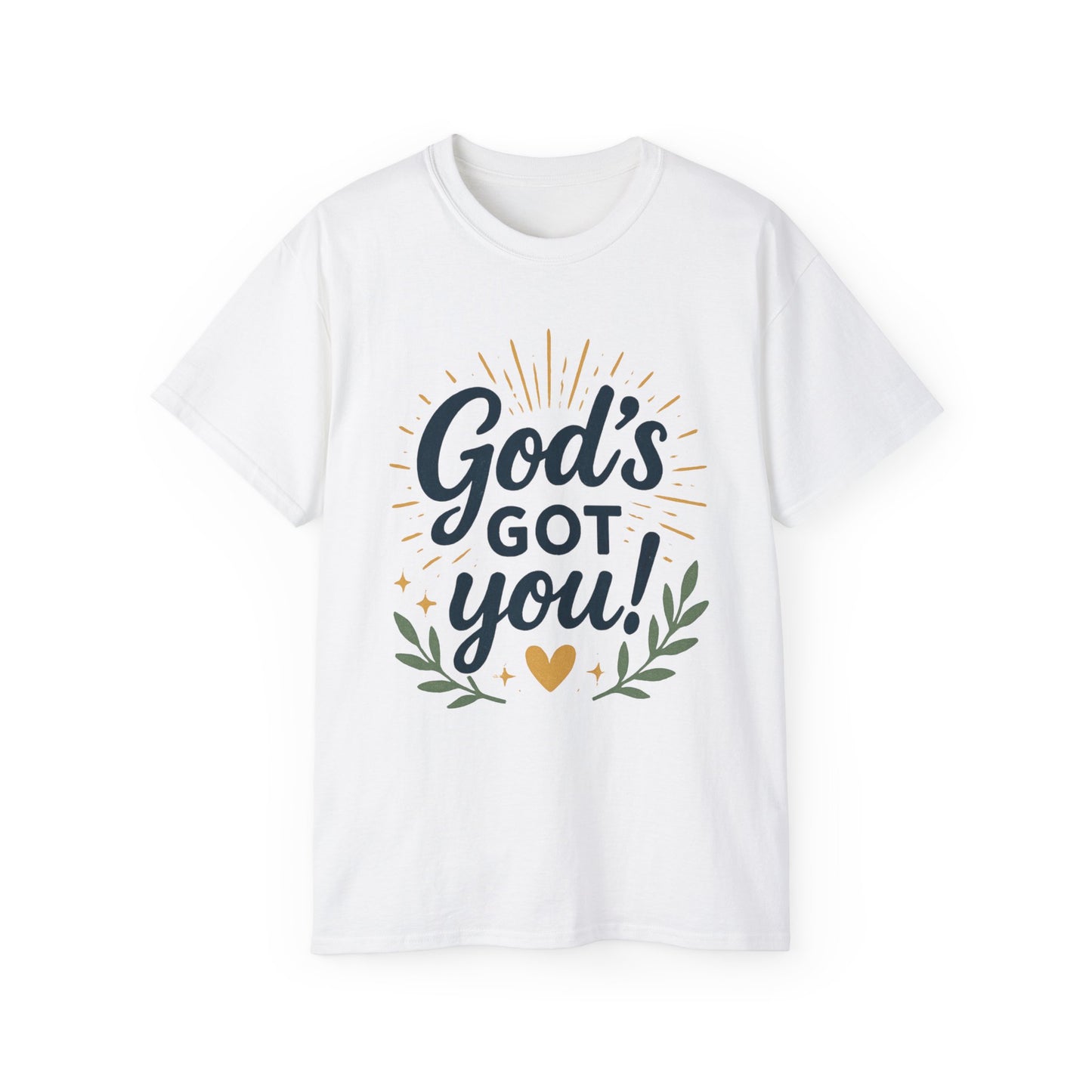 God's Got You Unisex Ultra Cotton Tee | Inspirational T-Shirt, Motivational Shirt, Faith Apparel, Gift for Friends, Religious Top