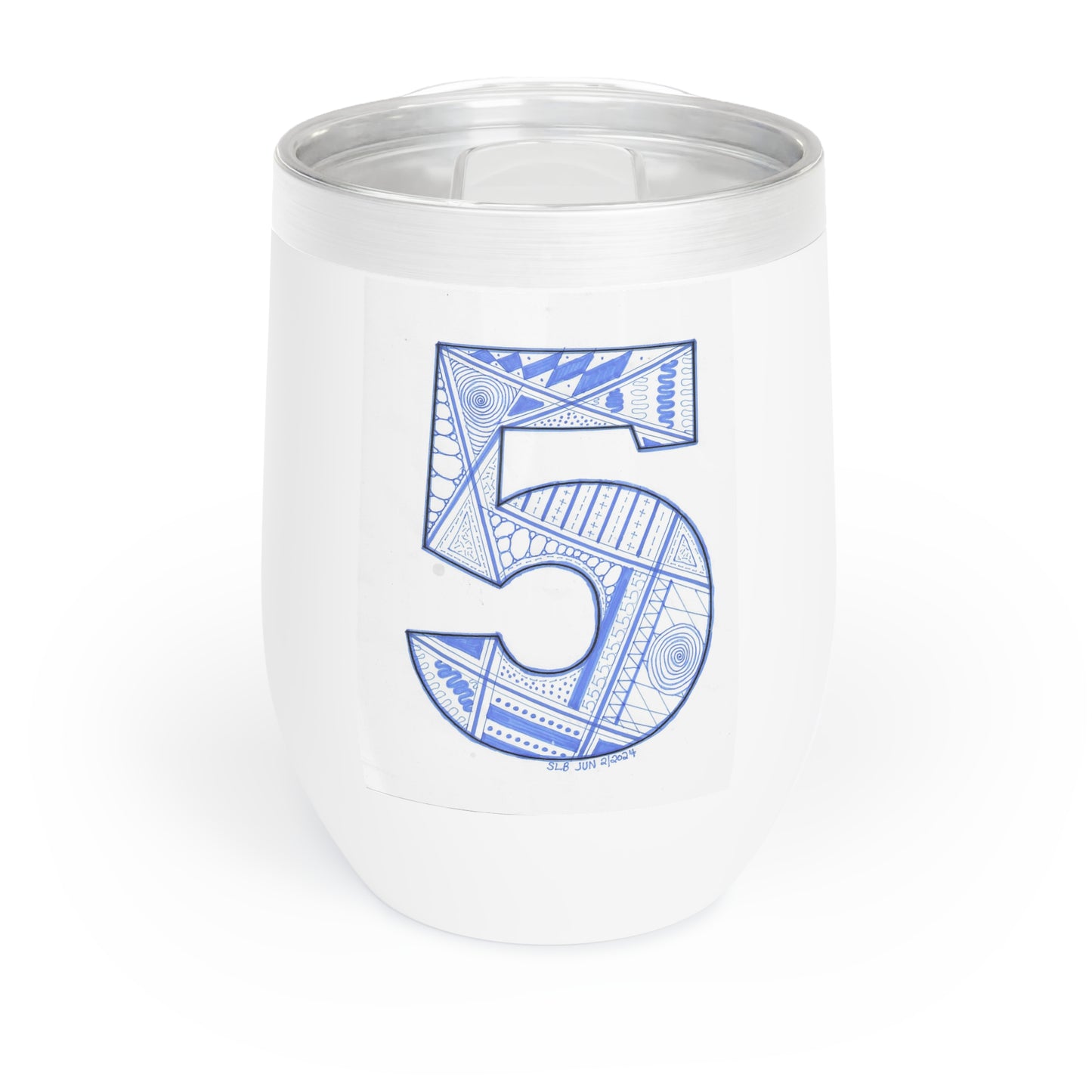 Zentangle number 5 - Tumbler