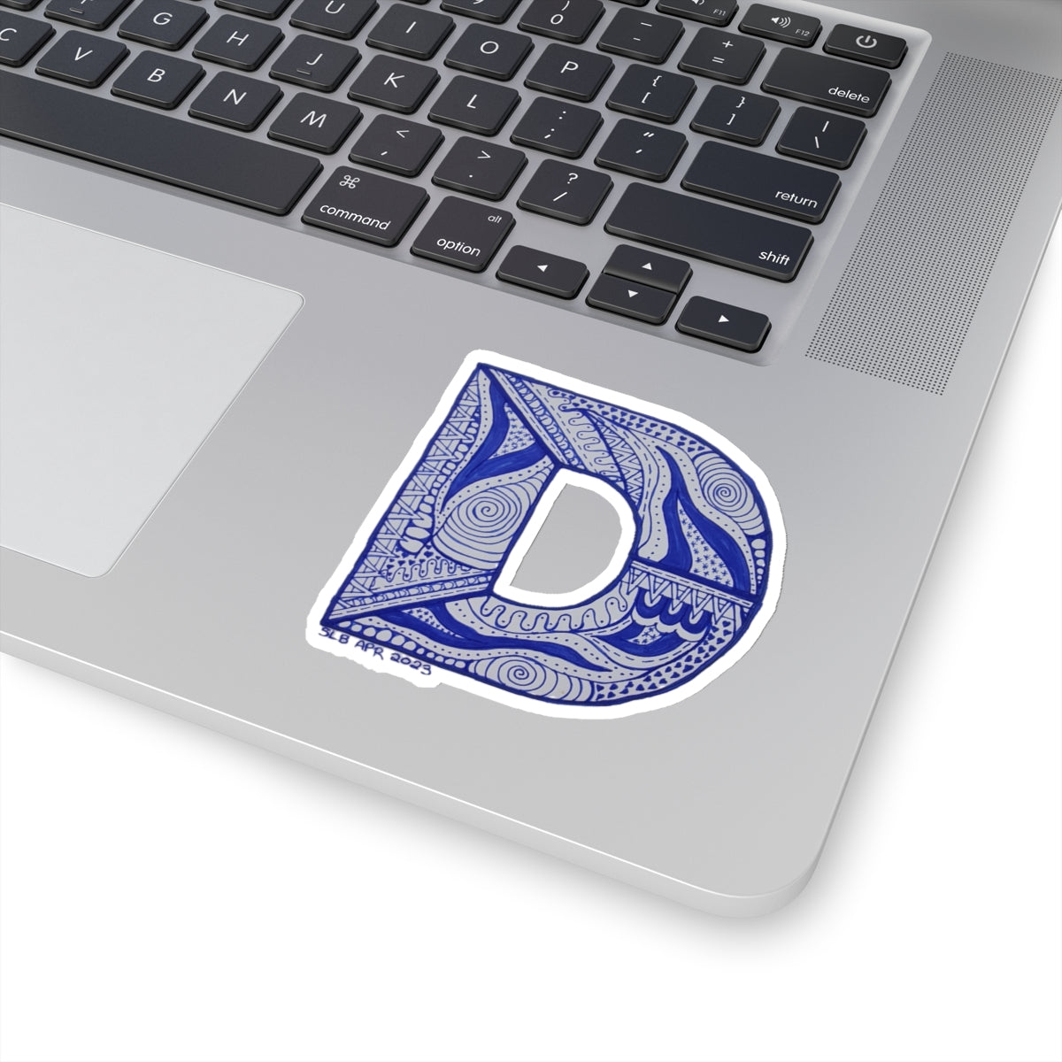 Zentangle D - Kiss-Cut Stickers