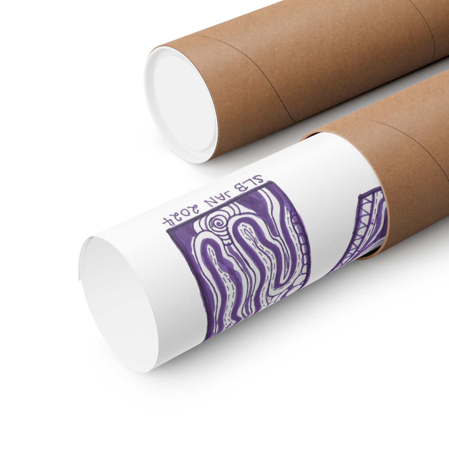 Zentangle M - Art Print