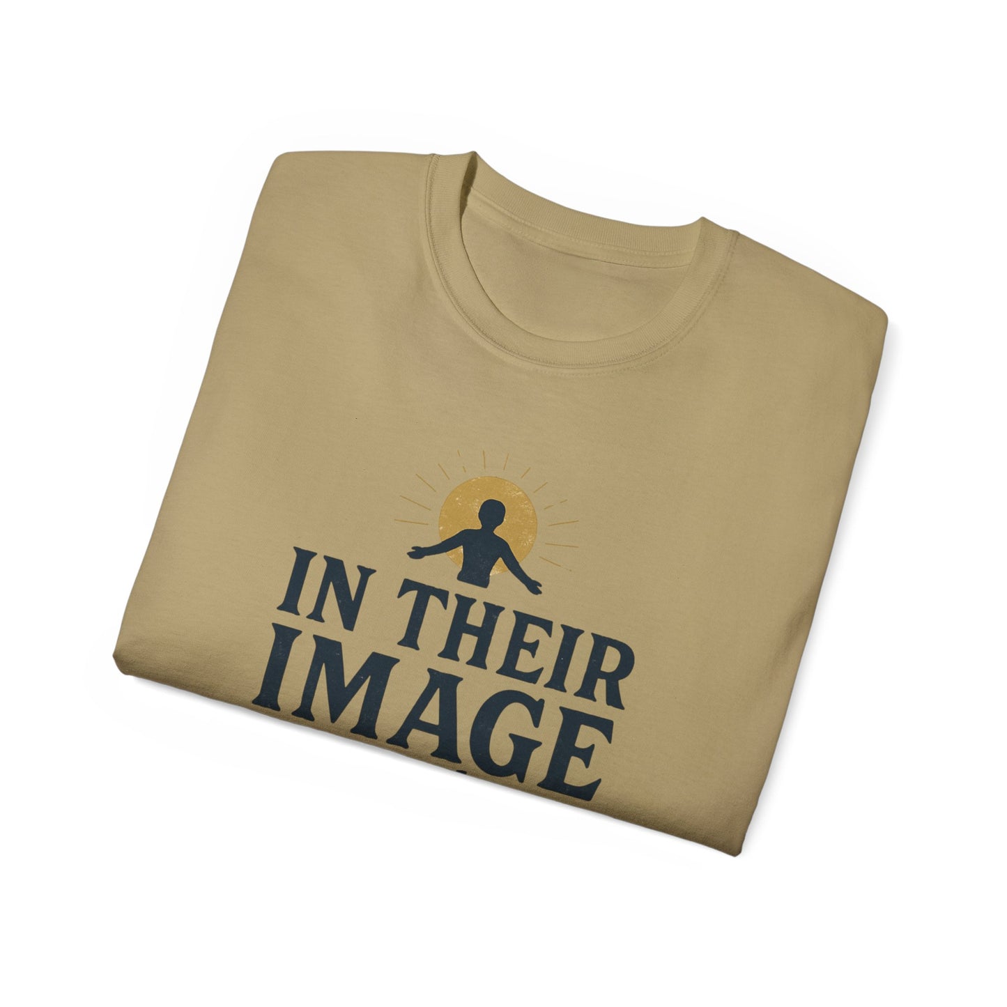 In Their Image Unisex Ultra Cotton Tee - Inspirational Faith-Based T-Shirt