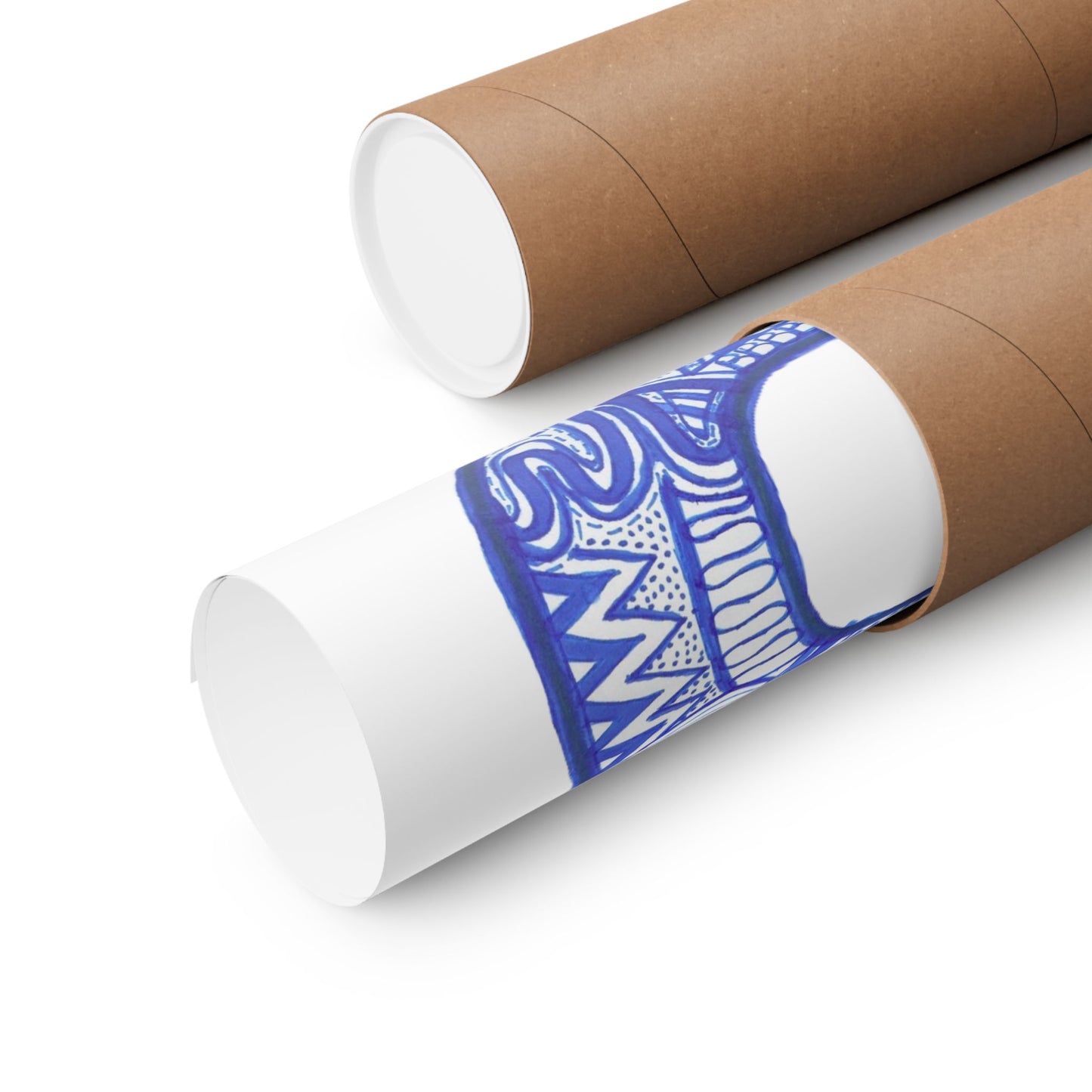 Zentangle B - Art Print