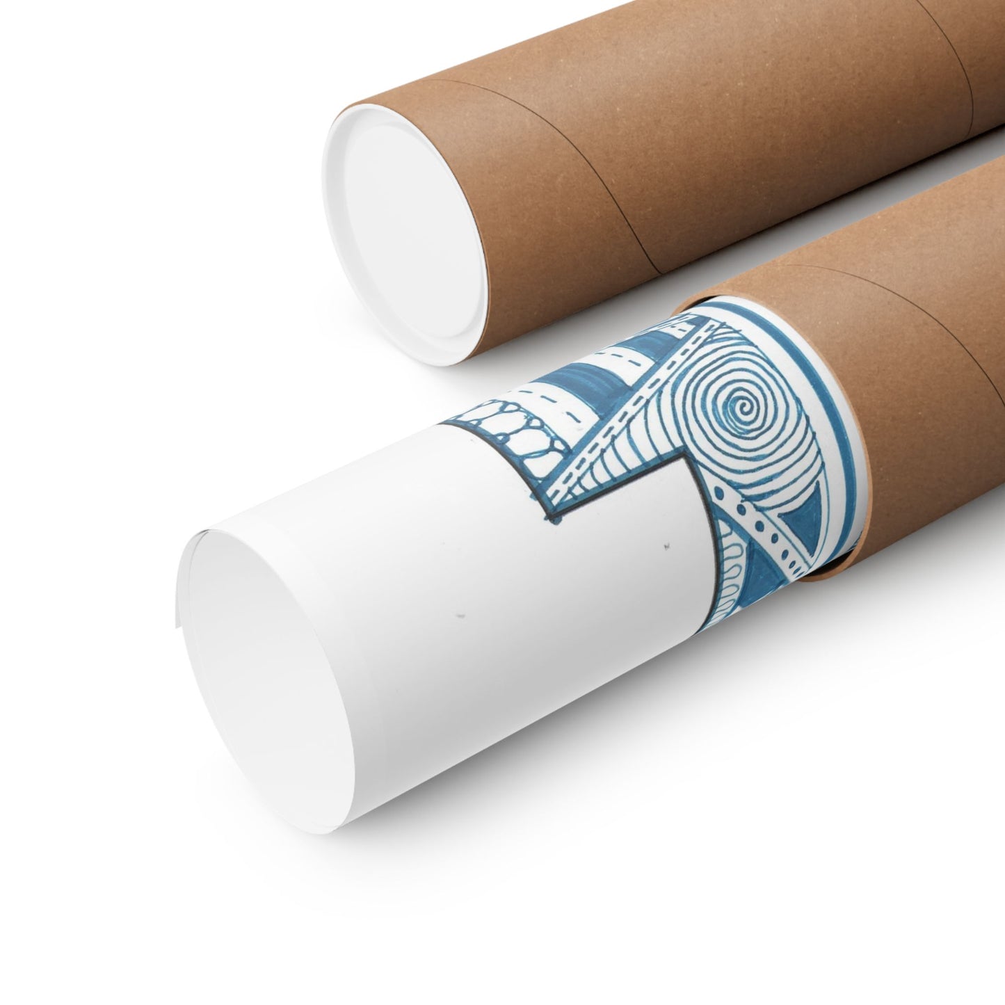 Zentangle number 1 - Art Print