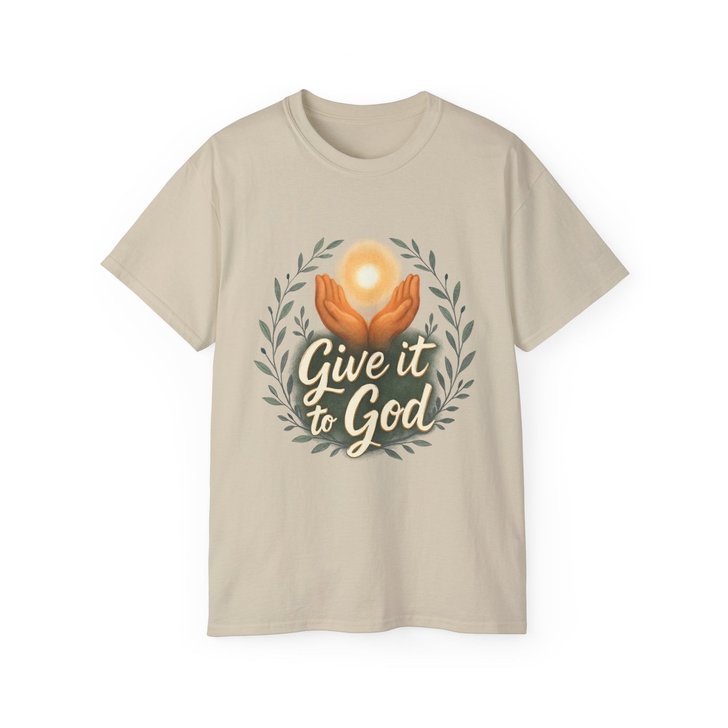 Give It to God Unisex Ultra Cotton Tee - Inspirational Faith Shirt