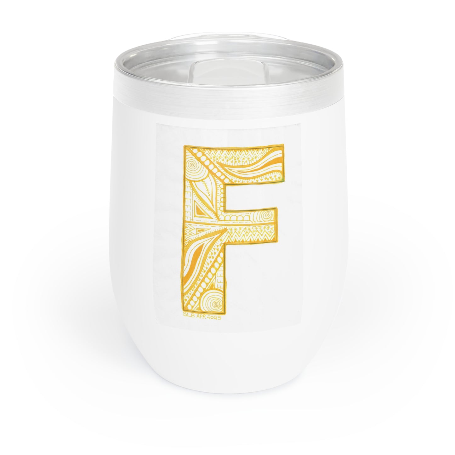 Zentangle F - Tumbler