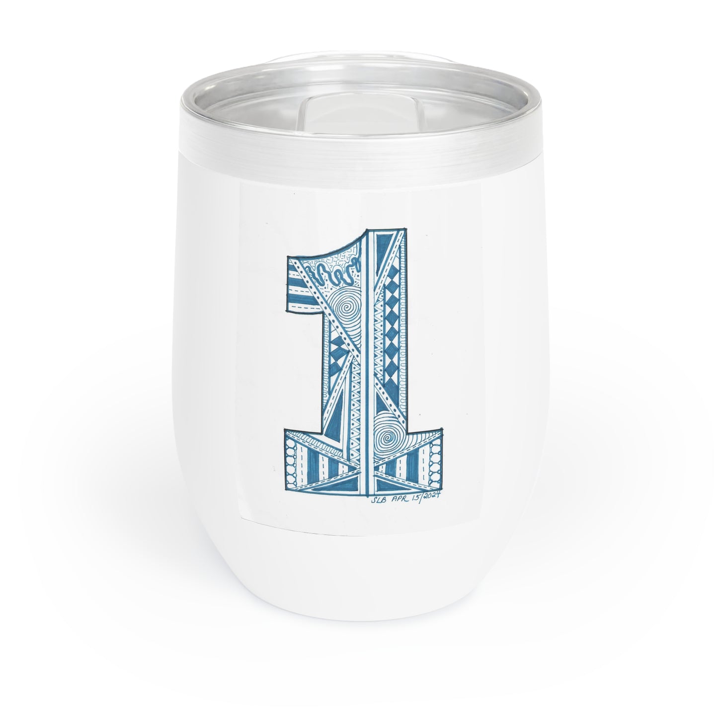 Zentangle number 1 - Tumbler