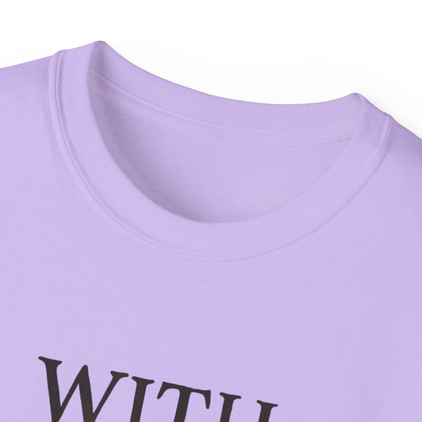 Inspirational Faith T-Shirt: "With God All Things Are Possible"