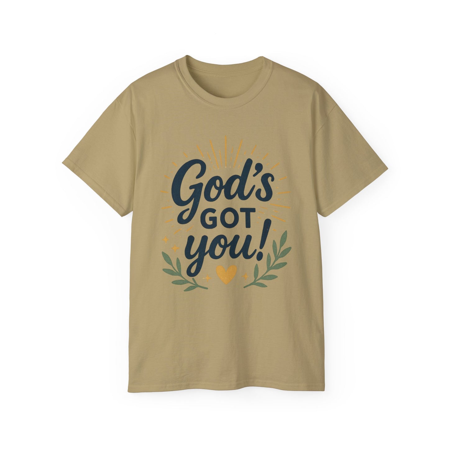 God's Got You Unisex Ultra Cotton Tee | Inspirational T-Shirt, Motivational Shirt, Faith Apparel, Gift for Friends, Religious Top