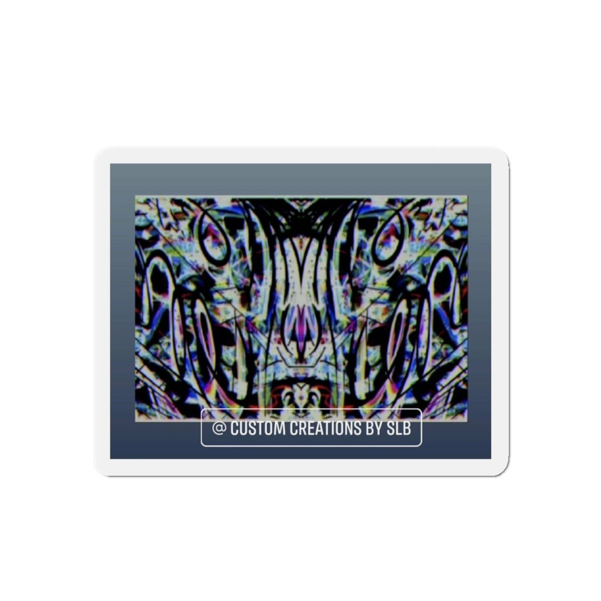 Cyberwolf - Die-Cut Magnets