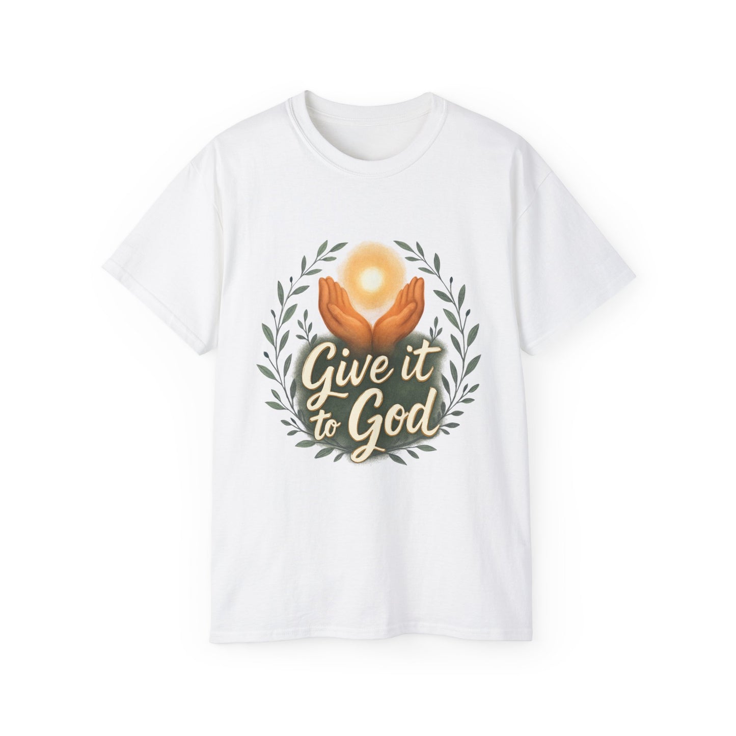 Give It to God Unisex Ultra Cotton Tee - Inspirational Faith Shirt
