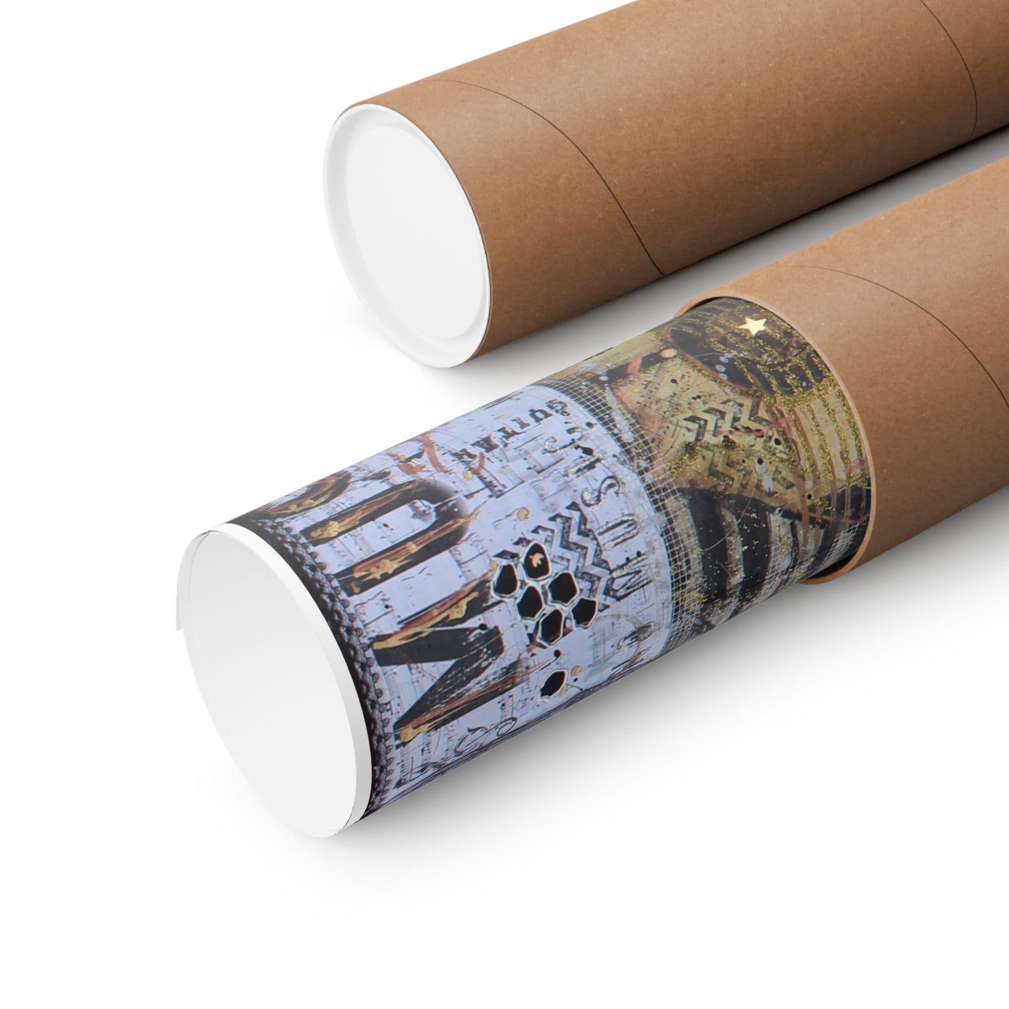 Guitar Collage - Art Print