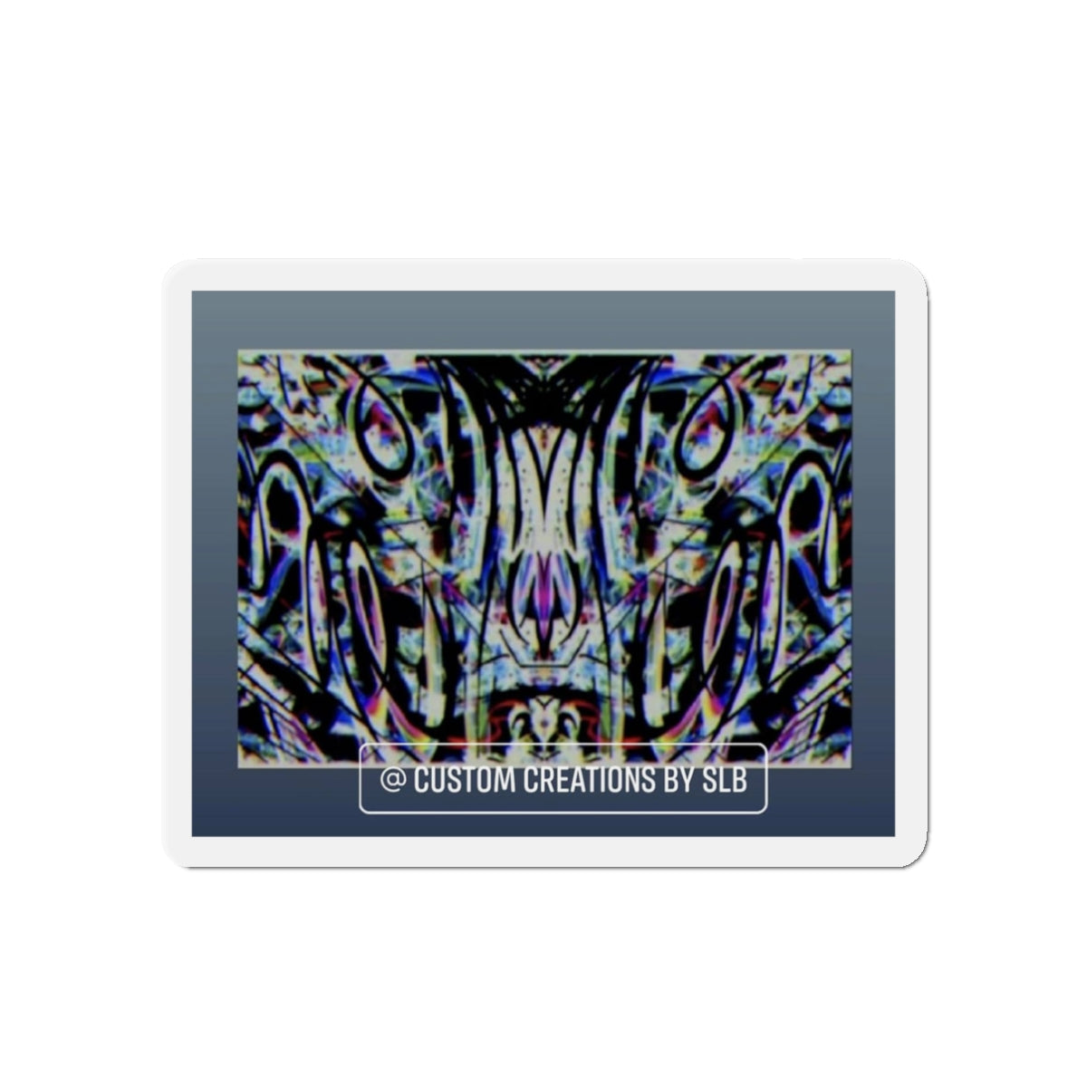 Cyberwolf - Die-Cut Magnets