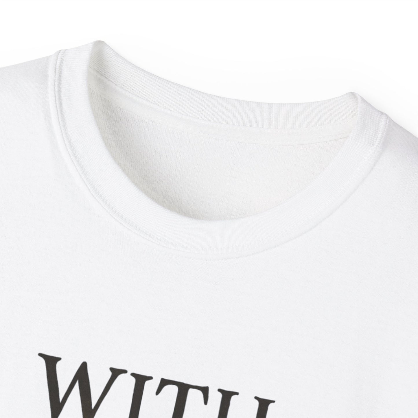 Inspirational Faith T-Shirt: "With God All Things Are Possible"