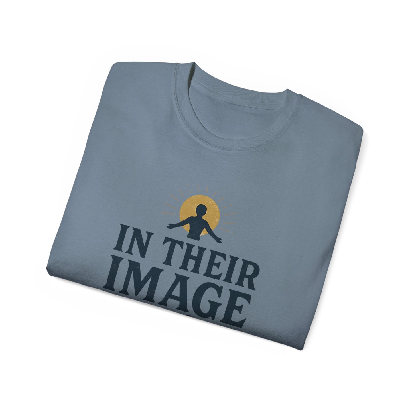 In Their Image Unisex Ultra Cotton Tee - Inspirational Faith-Based T-Shirt