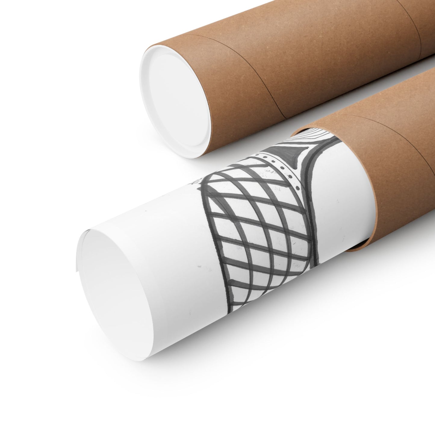 Zentangle number 8 - Art Print