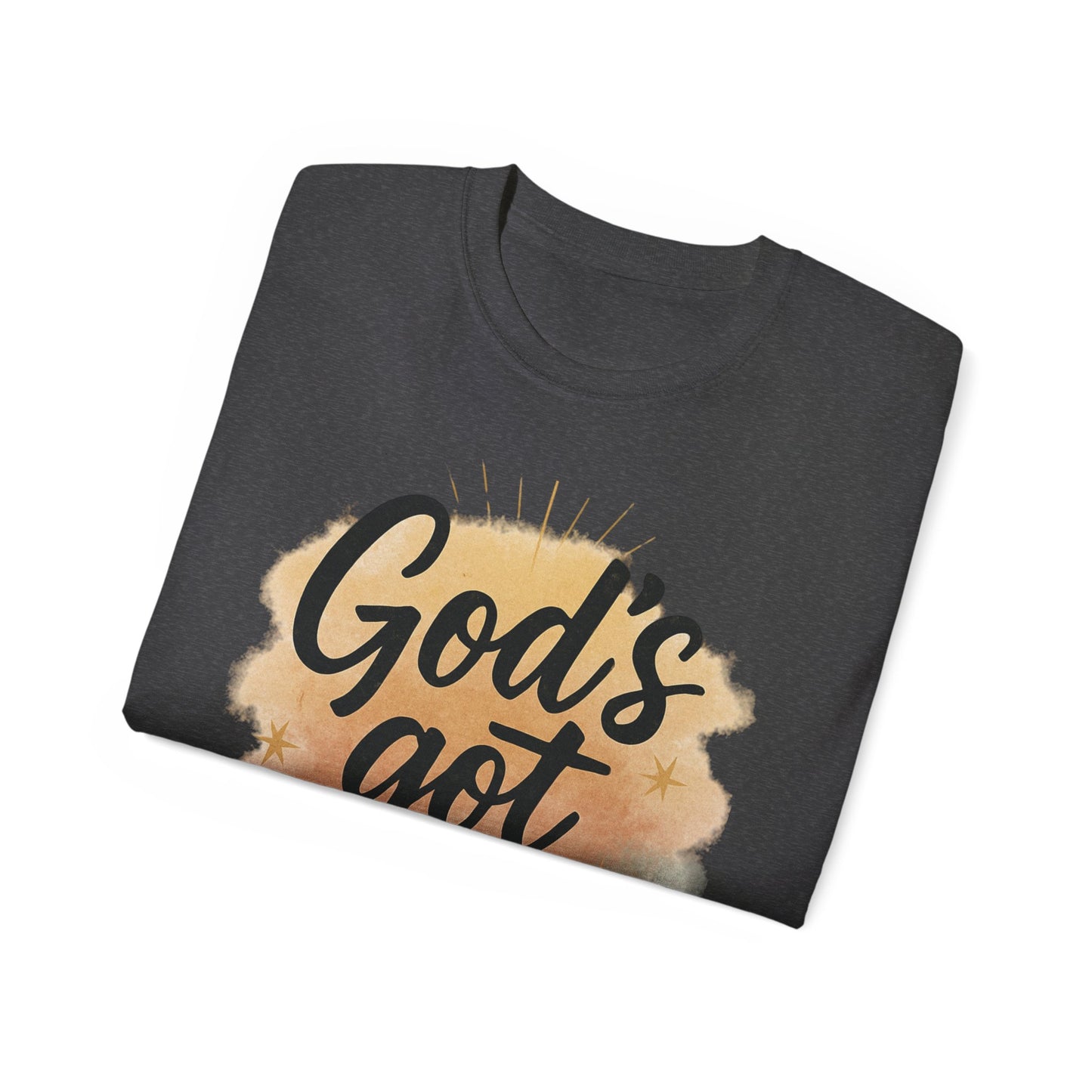 God's Got Me Unisex Ultra Cotton Tee, Inspirational Shirt, Faith-Based Apparel, Casual Wear, Gift for Believers, Christian T-Shirt