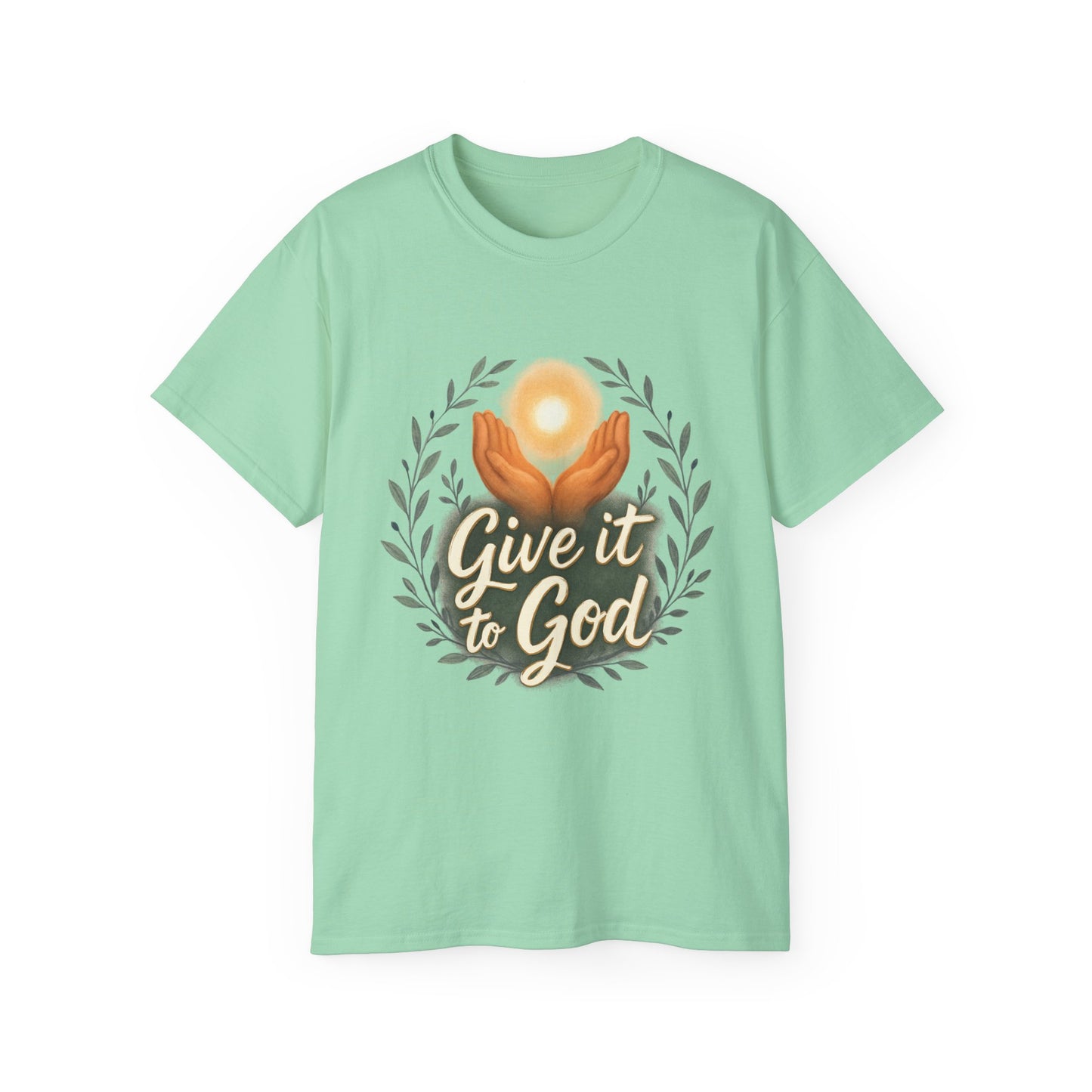 Give It to God Unisex Ultra Cotton Tee - Inspirational Faith Shirt