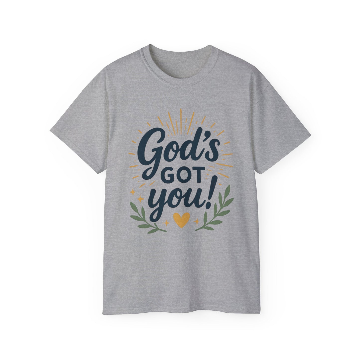 God's Got You Unisex Ultra Cotton Tee | Inspirational T-Shirt, Motivational Shirt, Faith Apparel, Gift for Friends, Religious Top