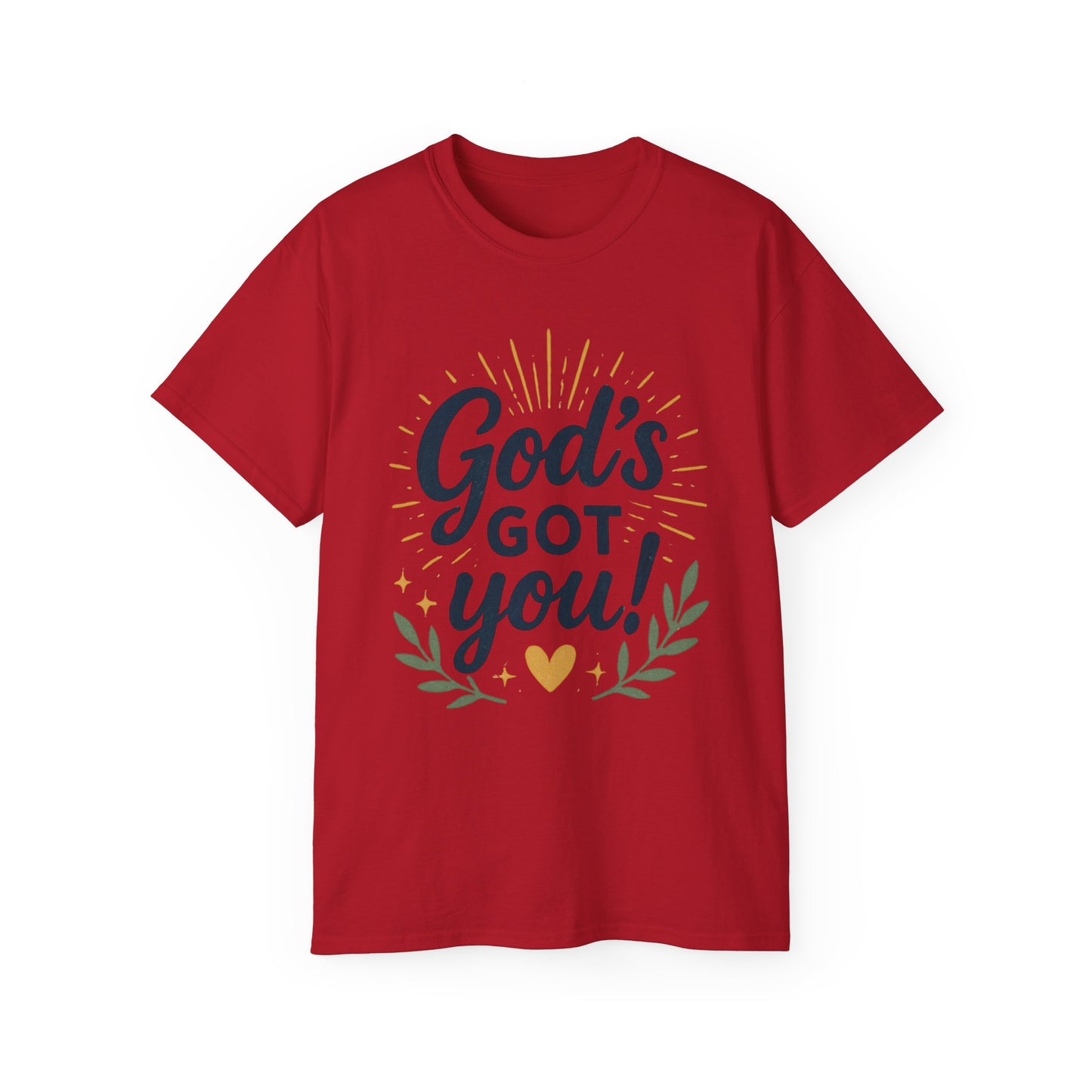 God's Got You Unisex Ultra Cotton Tee | Inspirational T-Shirt, Motivational Shirt, Faith Apparel, Gift for Friends, Religious Top