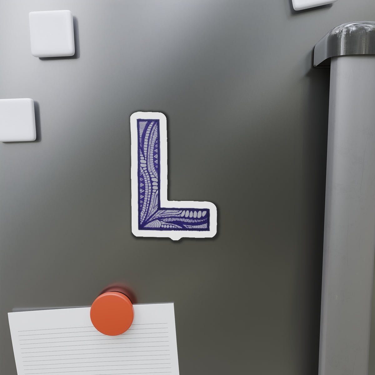 Zentangle L - Die-Cut Magnets