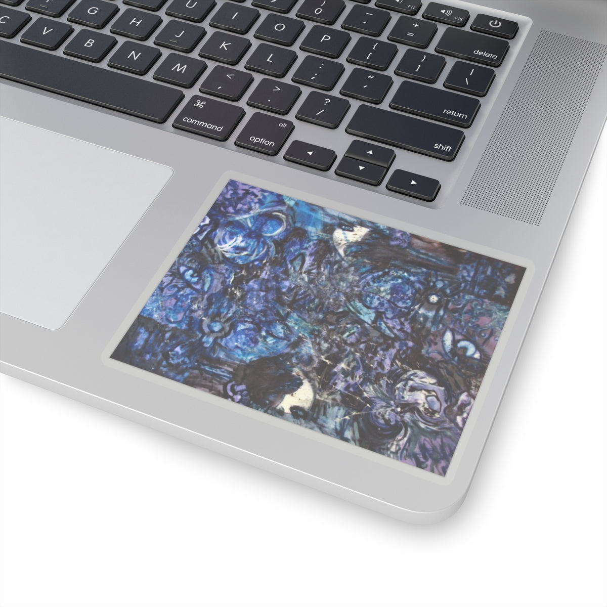 Blue Collage Sticker