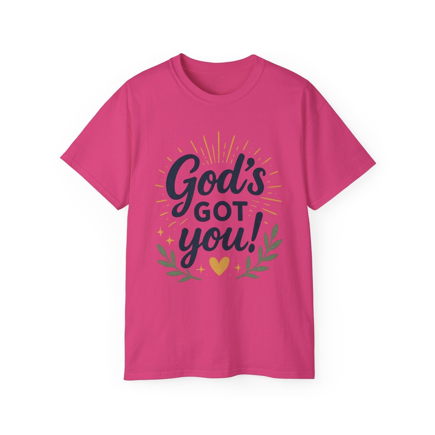 God's Got You Unisex Ultra Cotton Tee | Inspirational T-Shirt, Motivational Shirt, Faith Apparel, Gift for Friends, Religious Top