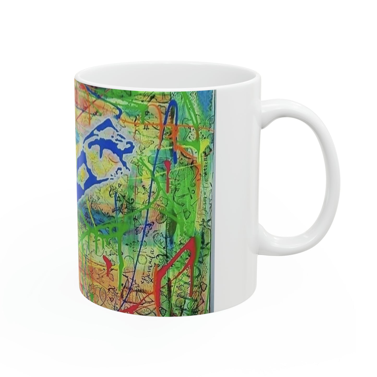 Neon Bermuda - Ceramic Mug 11oz