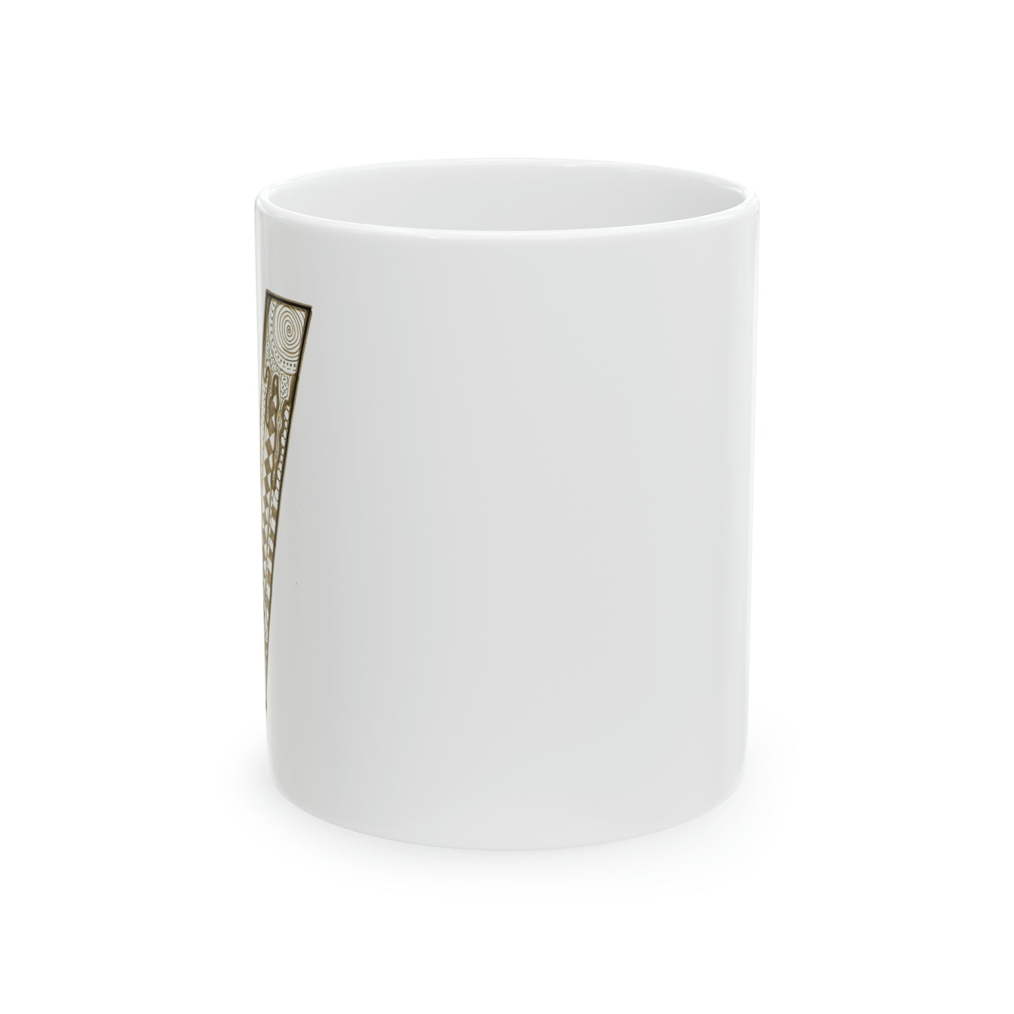 Zentangle V - Ceramic Mug, 11oz