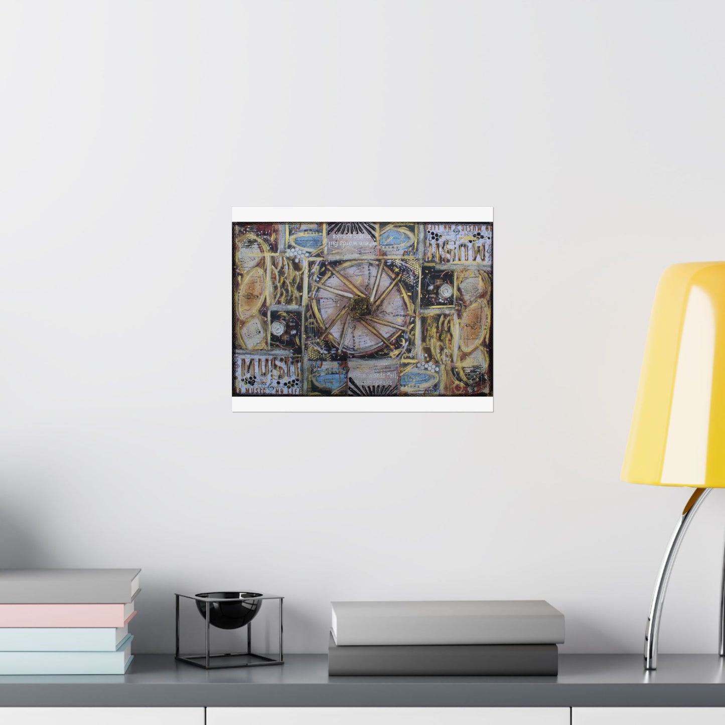 Drums Collage - Art Print