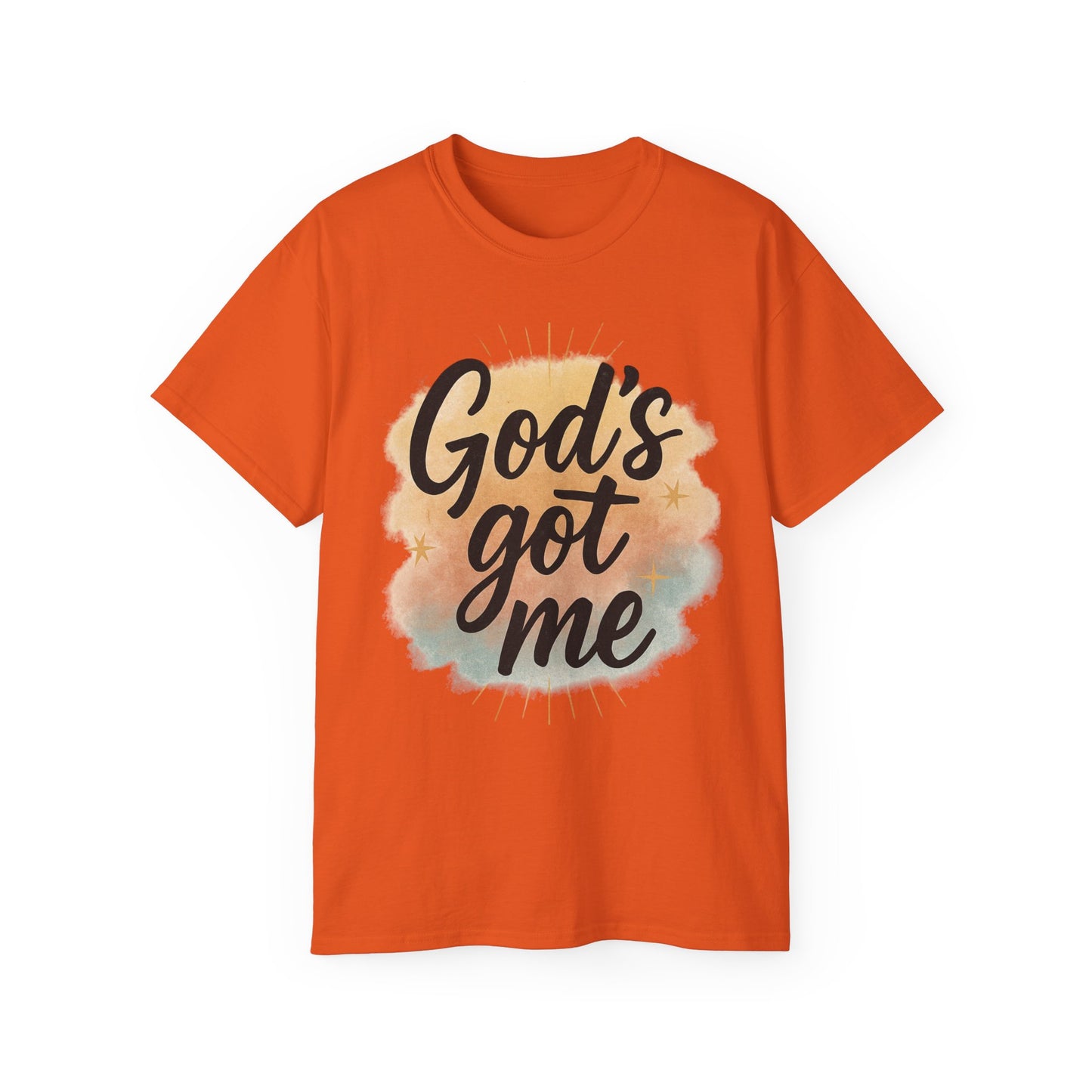 God's Got Me Unisex Ultra Cotton Tee, Inspirational Shirt, Faith-Based Apparel, Casual Wear, Gift for Believers, Christian T-Shirt