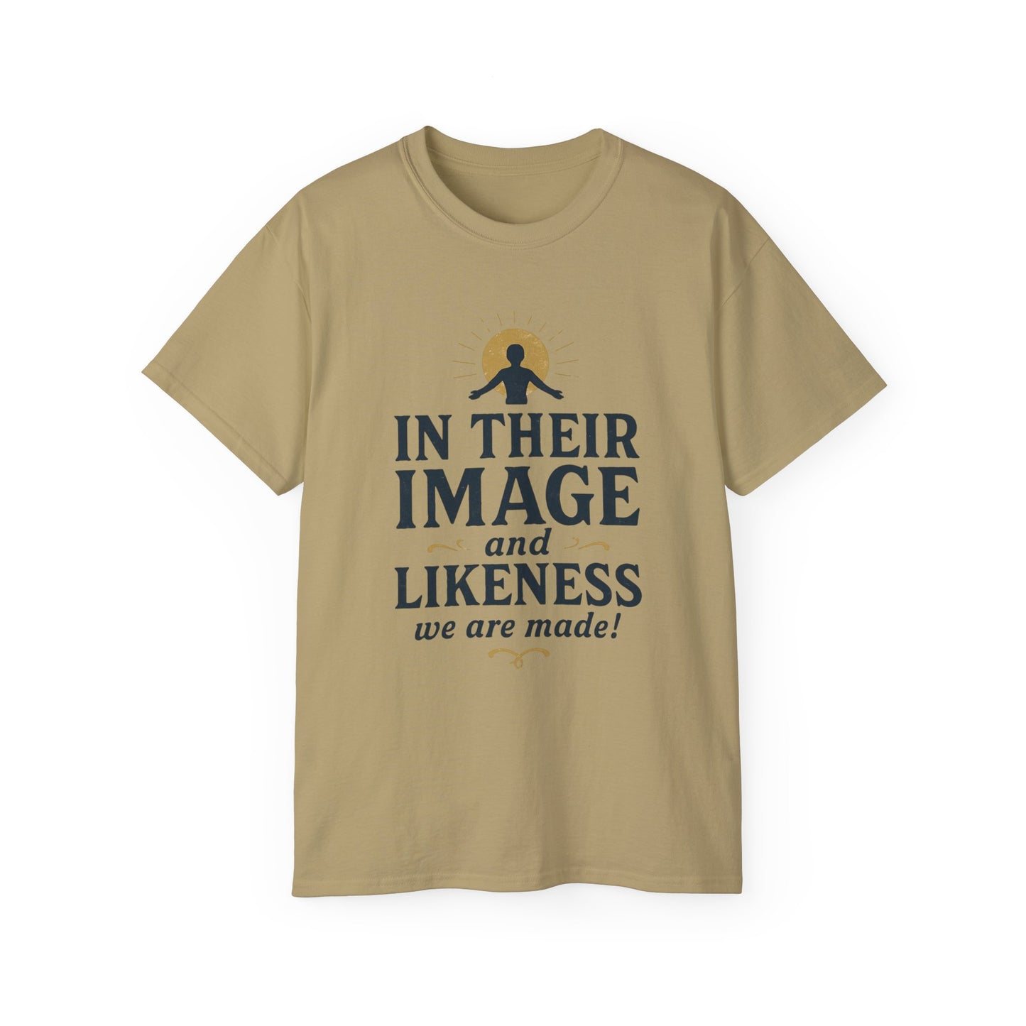 In Their Image Unisex Ultra Cotton Tee - Inspirational Faith-Based T-Shirt