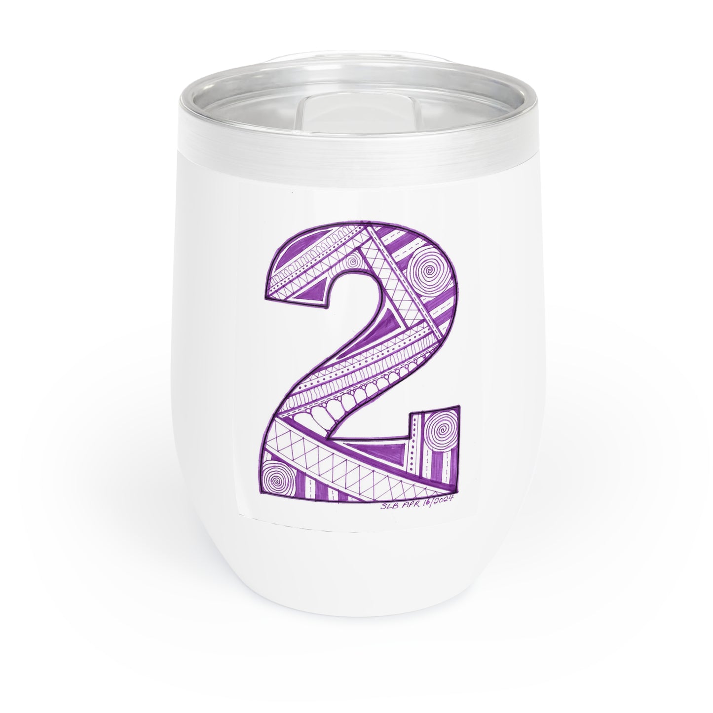 Zentangle number 2 - Tumbler