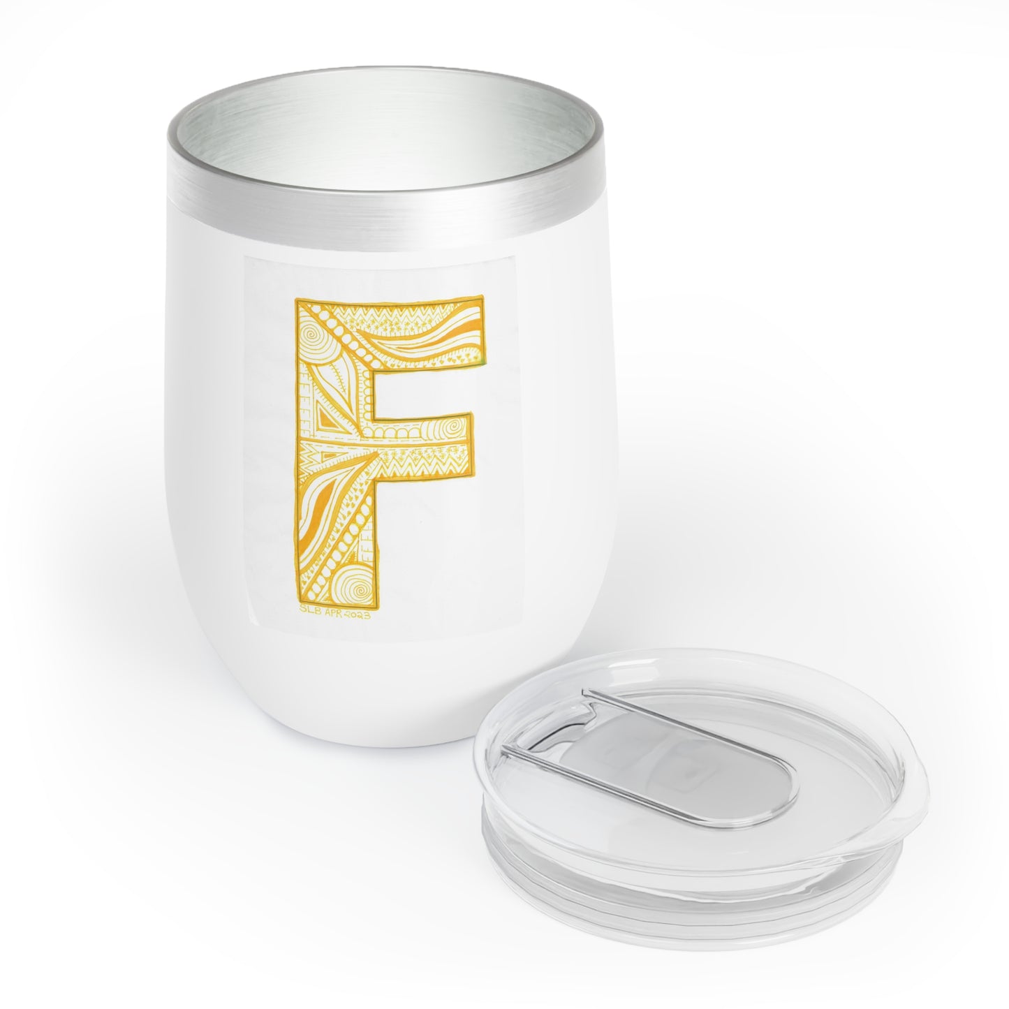 Zentangle F - Tumbler